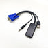 MT-VIKI VGA to HDMI Adapter, 1080P Converter with Audio+USB Power from VGA Computer to HDMI TV/Monitor, Male to Female