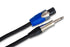 Hosa SKT-205Q Edge Speaker Cable, Neutrik speakON to 1/4 in TS, 5 ft, Black