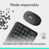 Logitech MK250 Bluetooth Wireless Mouse and Keyboard Combo: Fast & Easy Connectivity, Compact Wireless Keyboard