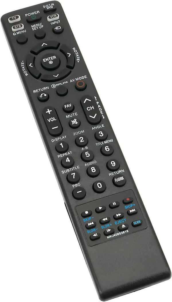 New Replace TV/DVD Comb Remote Control MKJ40653818 for LG 55LM5800 55LM6200 55LM6400 Series
