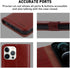 MONASAY Wallet Case for iPhone 11 Pro, 5.8-inch, Flip Folio Leather Cover with Glass Screen Protector and RFID Blocking