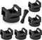 VELATYVIO Magnetic zip tie mount 6 Pcs Magnet bases and 100 Pcs Zip