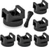 VELATYVIO Magnetic zip tie mount 6 Pcs Magnet bases and 100 Pcs Zip
