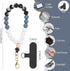 Shimmeroo Cute Phone Charm Strap with Spacer,Beaded Phone Wrist Strap Wrist Lanyards for Case Cellphone Chain Wristlet