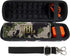 co2CREA Hard Travel Case for JBL Flip 6 FLIP 5, Waterproof Portable Bluetooth Speaker Replacement (Black Camo Case)