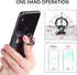 pzoz 360 Metal Cell Phone Finger Ring Stability Holder Back Stand Collapsible Hand Grip Knob Loop Car Mount Hook