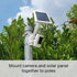 Holicfun 2-in-1 Security Camera and Solar Panel Pole Mount for Ring, Eufy, Arlo, Wyze Solar Panels and Cams