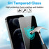 iPhone 12 Pro Max Privacy Screen Protector - 2 Pack, Anti-Spy, Shatterproof, Full Edge Coverage, Bubble Free, Easy