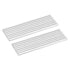 MECCANIXITY M.2 2280 Nvme SSD Heatsink Cooler, 2 Pack with Thermal Pad, Alloy Aluminum Cooling Sink, 70x22x3mm, White
