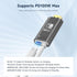 JINGDU 4K@60Hz USB C to HDMI Cable for Nintendo Switch NS/OLED/Steam Deck, 2m/6.6FT Portable Cord