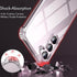 KIOMY Clear Case for Samsung Galaxy S23 5G, Shockproof Bumper Protective Cover with Hard PC Back & Flexible TPU