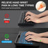 SABLUTE Large Print Backlit Computer Keyboards, Wired USB with 7-Color Backlit, Wrist Rest for Easy Typing