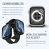 2-Pack Goton Waterproof Apple Watch Case for SE Series 6 5 4 Screen Protector 40mm, 360 Protective Glass Face Cover + Back Bumper for iWatch Accessories 40 mm