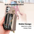 Furiet Wallet Case for Samsung Galaxy S24 Ultra 5G, Luxury PU Leather Zipper Flip Organ Purse, Card Holder Stand Cover