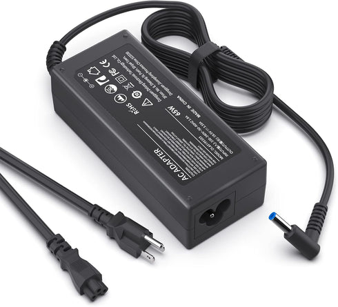 LJO-EEIH 65W Charger Compatible with HP Laptop 17 Series, Multiple Models: 17-ak, 17-by, 17-ca, 17-cn, 17-ar, 17-bs