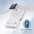 pzoz 10000mAh Portable Magnetic Wireless Magsafe Power Bank, USB Type C PD Fast Charging Built-in Cable