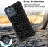 Shop T-Mobile REVVL 6 5G Phone Case with Screen Protector, Slim TPU Bumper Cover, Black Leopard Print, Rugged Corners.