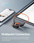 truefree F2 Open Ear Headphones, Bluetooth 5.3 Air Conduction Wireless Sport Earbuds with Enhanced Bass, 15H Playtime