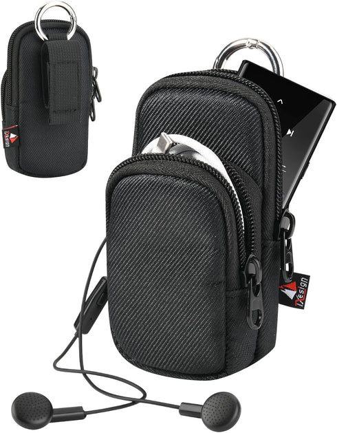 TXEsign MP3 Player Case for AiMoonsa MP3 Player with Accessory Pocket, Travel Carrying