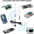 slinkdsco 915MHz ESP32 V3 915MHz 10cm (2 Sets), Meshtastic Long Range Lora Enhanced Magnetic Base Antenna with SMA Male