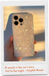 LONLI Hue White Pearl Tort Case for iPhone 15 Plus - 10FT Drop Protection, Shockproof Cover with Color Changing Effect