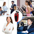 Retractable Wireless Headset, Wireless Headphones for Business Office, Driver Earbud with Clip, Retractable Noise