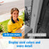 ZEEPORTE SECURITY 2K Security Cameras Wireless Outdoor, Cameras for Home Security with Color Night Vision, SD/Cloud