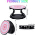 Honoson 9 Pieces Cell Phone Grip Holder, Colorful Self-Adhesive Finger Ring Sublimation Phone Holders for Smartphone