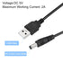 MECCANIXITY USB Cable with 501 ON/Off Switch, USB Male to DC 5.5x2.1mm Power Cable 150cm for Camera Hard Disk Box