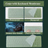 Wireless Keyboard and Mouse Combo, JieruiDeng 2.4Ghz USB Cordless Slim Silent Keyboard and Mouse Kit