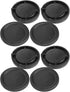 4Pcs Lens Rear Back Cover & Body Front Cover Cap Set for Sony A Mount Lens Camera