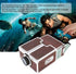 Yoidesu Home Projector Mini Projector DIY Smartphone Projector 2.0 & Entertainment Device, Portable Smart Projector for