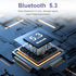 Aux Bluetooth Adapter for Car, Bluetooth 5.3 Transmitter Receiver, Portable 3.5mm Adapter for Home Stereo/TV/Headphones