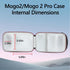 Hard Case for XGIMI MoGo 2 Portable Projector & MoGo 2 Pro 1080P, Carrying Storage Case