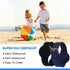 Waterproof Air Tag Bracelet for Kids(2 Pack),Soft Lightweight Silicone Airtag Holder for Kids Hidden,Airtag Wristband Kids Full Case GPS Tracker Compatible with Apple AirTag Watch Holder for Kids