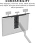 HumanCentric 100x100mm DSLR Monitor Mount Extra Large, Desk Camera Mounting, Light Webcam, Microphone Shelf for Monitor