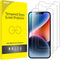 JETech 3-Pack Tempered Glass Screen Protector for iPhone 14 6.1-Inch