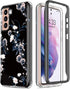 ESDOT Samsung Galaxy S21 Case, Military Grade Rugged Cover with Fashionable Designs for Women Girls, Shockproof