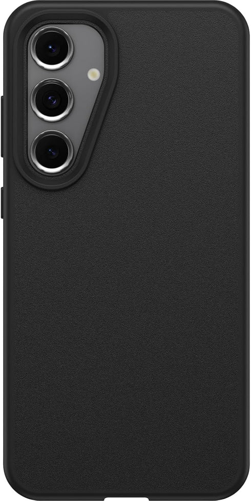 OtterBox S24 Samsung Galaxy FE React Series Case - Black, Ultra-Thin, Pocket-Friendly, Raised Edges Protect Camera