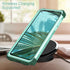 Case for Moto G Stylus 5G, Heavy Duty Shockproof Antiscratch Protective 3 in 1 Hard PC Silicone Bumper, Green