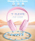 Kids Over-Ear Headphones, Bluetooth Wireless Headphones with Mic, 85/93dB Volume Limited, Stereo Sound, Wired AUX Cord