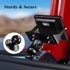 BRCOVAN 1.5'' Ball Mount Base with Aluminum Alloy AMPS Hole Round Plate & 1.5'' TPU Ball Adapter