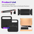 Hnfrwd 6-18.5 Inch,Universal Portable Monitor Stand Holder for Desktop Version Expandable Display Base Adjustable