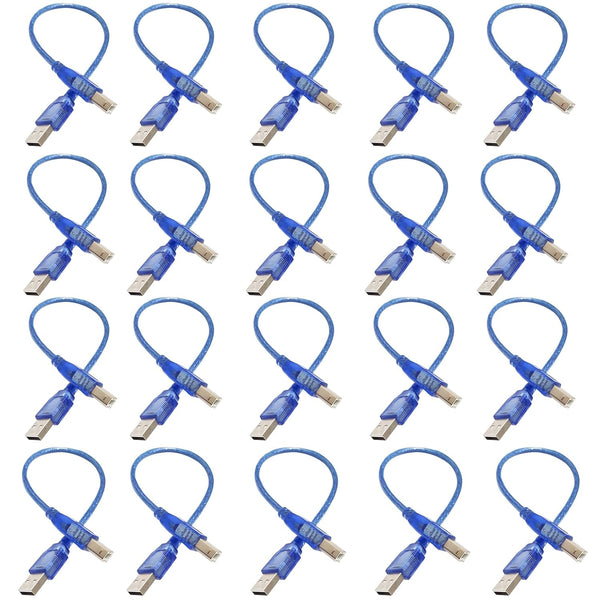 SmaringRobot USB A to USB B Cable Wire, USB 2.0 Cable Connectors,