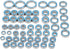 Phefop 55PCS 1/10 RC Car Bearings, Steel Sealed RC Ball Bearings Kit Remote Control Replace Parts for Remote Control