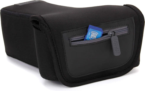 USA Gear DSLR Camera Case/SLR Sleeve for Zoom Lens with Neoprene Protection, Holster Belt Loop and Accessory Storage -