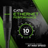 GearIT CAT6 Ethernet Cable, EtherCON-Compatible, 30 Feet, RJ45 Connectors for Pro Audio, Black