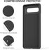 Silicone Phone Case for Google Pixel 6, Soft Protective Anti-Scratch Shockproof Cover for Men and Women, Black