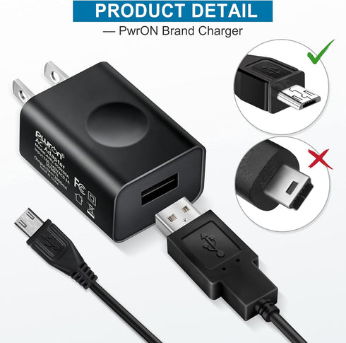 PwrON 5V Ac Dc Adapter Charger Compatible with Altec Lansing IMW257 IMW448 iMW457 IMW458 iMW477 IMW478 iMW575 IMW577 IMW578 IMW678 IMW789 Bluetooth Wireless Speaker Power Supply