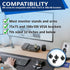 ReplacementScrews M4 10mm 75x75mm 100x100mm VESA Compatible TV/Monitor Wall Mount Screws for and Brackets. Metric